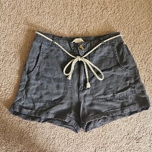 C&C California Gray High Waist Shorts